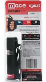 Mace Security International Pepper Spray Jogger 18gm Black 80329