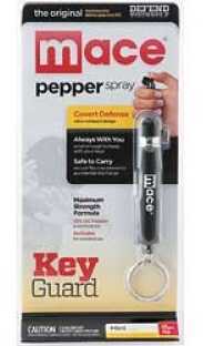 Mace Security International Pepper Spray 10% 3gm Key Chain Black 80366