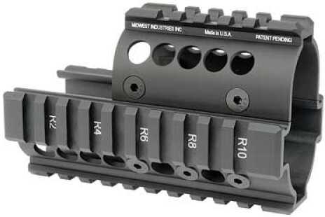 Midwest Industries Forearm for Mini Draco Pistol 4-Rail Handguard Black MI-AK-MD