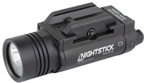 Nightstick TWM-30-GL Tactical Weapon-Mounted Light with Green Laser 1200 Lumen 1 Hour Run Time Matte Finish Black TWM-30