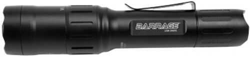 Nightstick USB-568XL BARRAGE USB Tactical Flashlight 900 Lumen 3 Hour Run Time Matte Finish Black USB-568XL