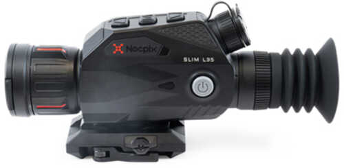 NOCPIX SLIM L35 Thermal Imaging Sight 3.5X35mm 12 Micron 384x288 (50Hz) Multiple Reticles Black Includes Quick Detach Mo