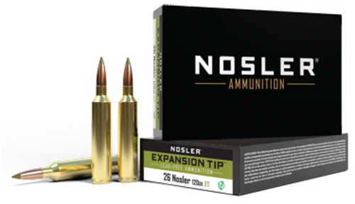 Nosler E-Tip 26 Nosler 120 Grain Expansion Tip 20 Round Box 40302