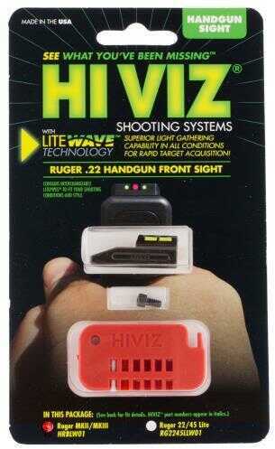 Hi-Viz Litewave Sight Fits Ruger® Blackhawk Front Include Litepipes and Key RBLW01