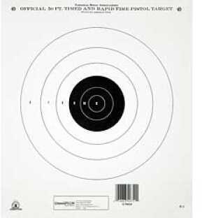 Champion Traps And Targets NRA Paper Gb-3 - 50 ft. Timed & Rapid Fire (Training Qualify) 12/Pk 10.5"X12"
