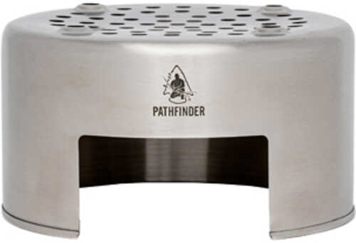 Pathfinder Bush Pot and Pan Stove Stainless Steel PFPS-102