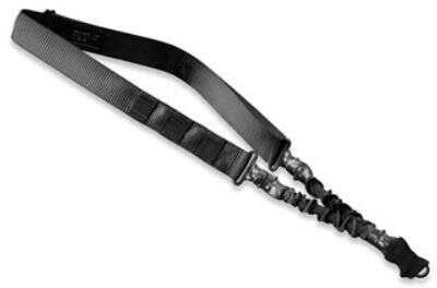 PHASE 5 WEAPON SYSTEMS SLGBLK Single Point Bungee Sling Adjustable Nylon/Elastic Black