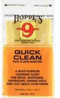 Hoppes Quick Clean Rust & Lead Remover Cloth Will deposits Without Hard Scrubbing - Non-Abrasive