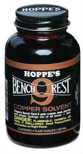 Hoppes #9 Bench Rest Copper Solvent 4Oz