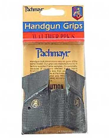 Pachmayr Grip Signature Black W/Backstrap Walther Pp/PpKS 3086