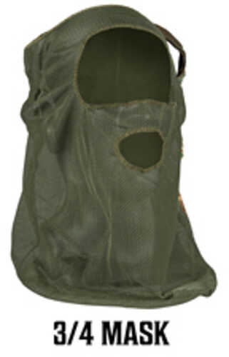 Primos PS6662 Mesh 3/4 Face OD Green-img-0