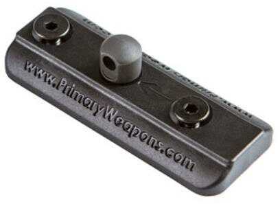 Primary Weapons Systems Keymod Bipod Adpater, Black Finish, Fits Harris Style Bipodel Points, 2.7" Top Rail 5KMHBEA1