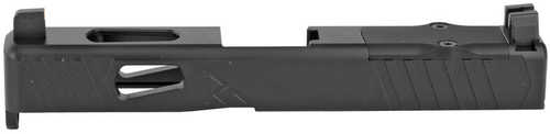 Rival Arms Match Grade Upgrade Slide For Glock 19 Gen 4 RMR Cut Front and Rear Serrations Satin Black Quench-Polish-Quen