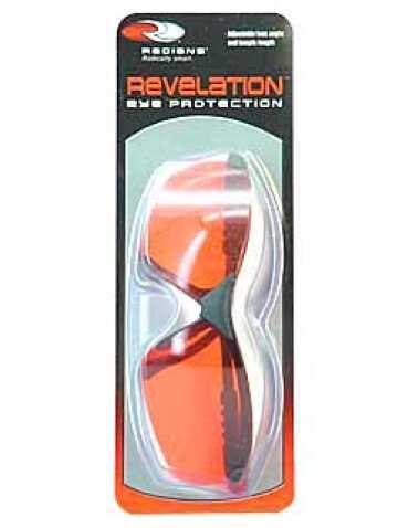 Radians Revelation Glasses Black Frame Vermillion Lens RV0180CS