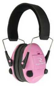 Radians Transverse Electronic Earmuff Blk Frame Pink NRR 20 TV0700CS