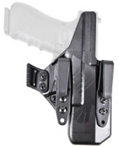 Raven Concealment Systems Eidolon Inside the Waistband Fits Glock 17 and 22 Polymer Short Black Ambidextrous 1.5" Overho