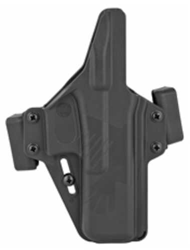 Raven Concealment Systems Perun OWB Holster 1.5" Fits Glock 17 Ambidextrous Black Nylon/Polymer PXG17