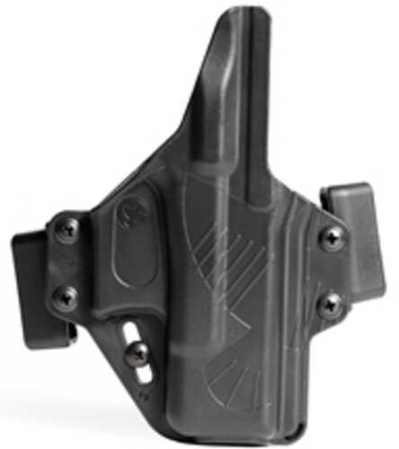 Raven Concealment Systems Perun Owb Holster 1.5" Belt Loops Fits Glock 26/27 Ambidextrous Black Polymer Pxg26