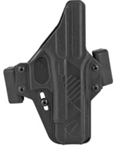 Raven Concealment Systems Perun OWB Holster 1.5" Fits Glock 48 Ambidextrous Black Nylon/Polymer PXG48
