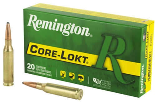 Remington Core Lokt 260 140 Grain Pointed Soft Point 20 Round Box 21292