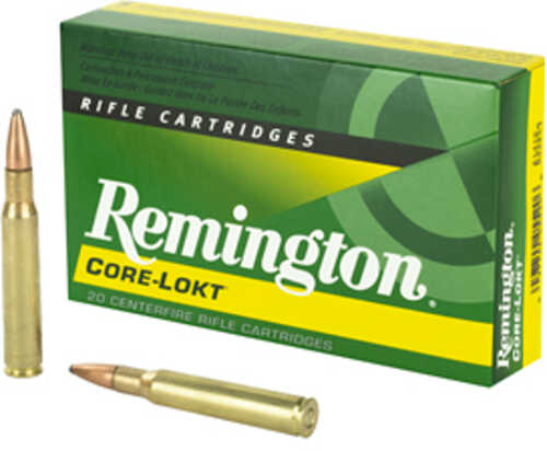 Remington Core Lokt 30-06 165 Grain Pointed Soft Point 20 Round Box R21415