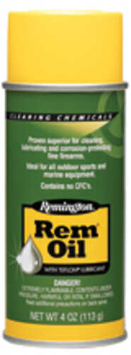 Remington Oil 4 Oz Aerosol Cleans Dirt & Grime From Exposed Metal Surfaces While displacing Non-Visible Moisture Fro