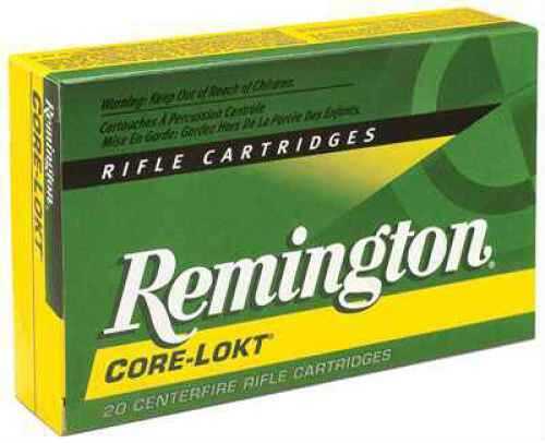 Remington Core Lokt 270 Winchester 130 Grain Pointed Soft 20 Round Box 27808