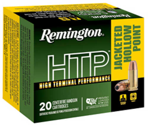 45 ACP 230 Grain Jacketed Hollow Point 20 Rounds Remington Ammunition