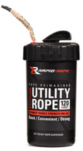 Rapid Rope Canister Tan In a 120 Feet Rated For 1100 lbs Built-In Cutter RRCT6065