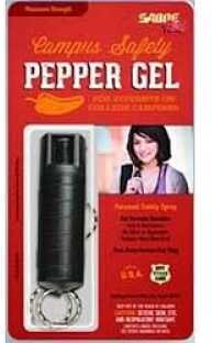 Sabre Campus Safety Pepper Gel Black Model: HC-14-CPG-BK-US
