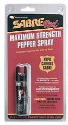 Sabre Spray .75Oz Red Pepper & Uv Dye P-22-OC-US