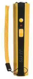 Sabre Concealable Stun Gun Yellow 0.845 uC with Stop Strap and LED Flashlight Model: S-1006-YW