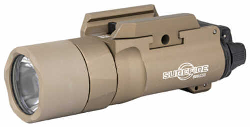 Surefire X300UBTN X300U-B Weapon Light Handgun 1000 Lumens White Led Tan Anodized Aluminum 213 Meters Beam