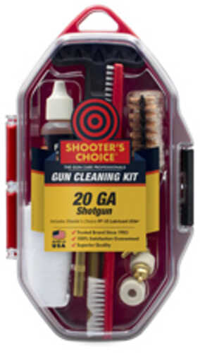 Shooter's Choice 20ga Shotgun Gun Cleaning Kit SHF-SRS-20