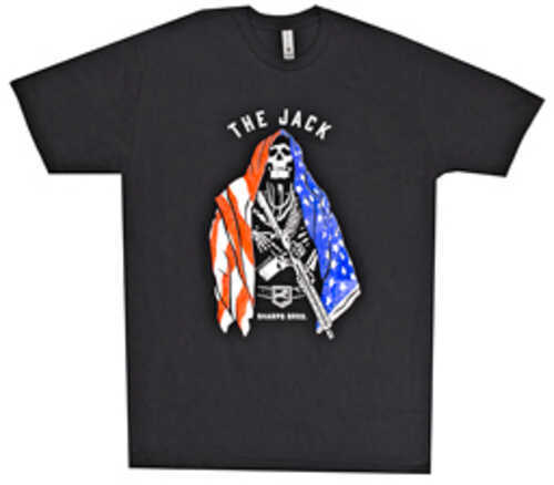 Sharps Bros. The Jack Short Sleeve Shirt Extra Large Black Sbts05-xl