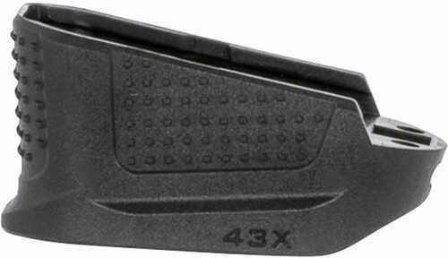 Strike Industries Enhanced Magazine Plate +2 Rounds For Glock 43X/G48 Black SI-EMP-G43X-BK