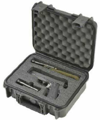 SKB Sports 3I-Series Pistol Case 11.75"x8.00"x3.875" Polypropylene Copolymer Resin Black Customizable Foam Cut Out 3I-10