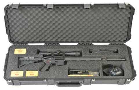 SKB Sports 3I-Series Single Rifle Case Hard Interior 42 1/2" x 14 5 Black Finish 3i-4214-AR