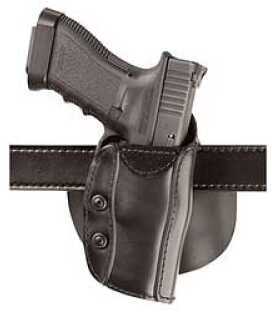 Safariland 568 Holster Right Hand Plain Black 5" S&W 25/27/28/29/57/625/627/629/657 Laminate Belt And Paddle 568-