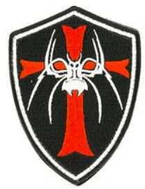 Spike's Tactical Crusader Patch Red Cross & White Spider SGP0100