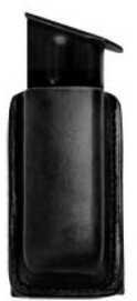 Tagua MC5 Single Mag Carrier Fits Glock 42 & 43 Magazines Black Leather Ambidextrous MC5-014