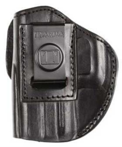 Tagua TX 1836 IPH4 4 In 1 Inside the Pant Holster Fits Ruger® LCR Right Hand Black Leather Finish TX-IPH4-020