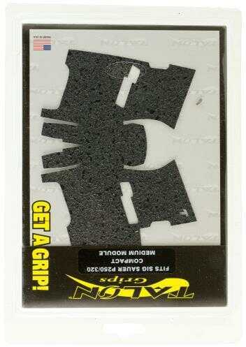 Talon Grips 001R Adhesive Sig P250/P320 Compact with Medium Module Textured Rubber Black