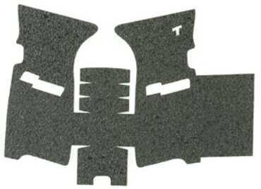 TALON Grips Inc Rubber Black Adhesive P250/P320 Full/Carry Medium Module 003R