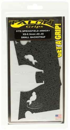 TALON Grips Inc Rubber Black Adhesive SP XDS 9MM/ .45 207R