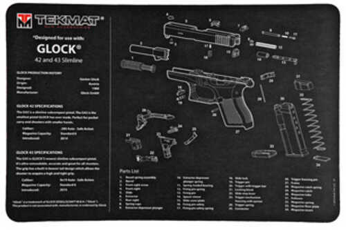 TekMat Glock 42/43 - 11X17In-img-0