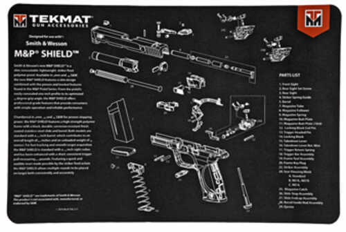 TekMat S&W M&P Shield - 11X17In-img-0