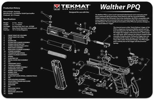 Tekmat Pstl Mat For Walther Q5 Sf Tek-r17-wal-q5-s-img-0