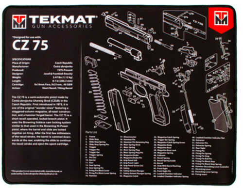 Tekmat Pstl Mat For Cz Scorpion Blk Tek-r36-czscor-img-0
