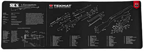 TekMat SKS Gun Cleaning Mat 12"X36"X1/8"